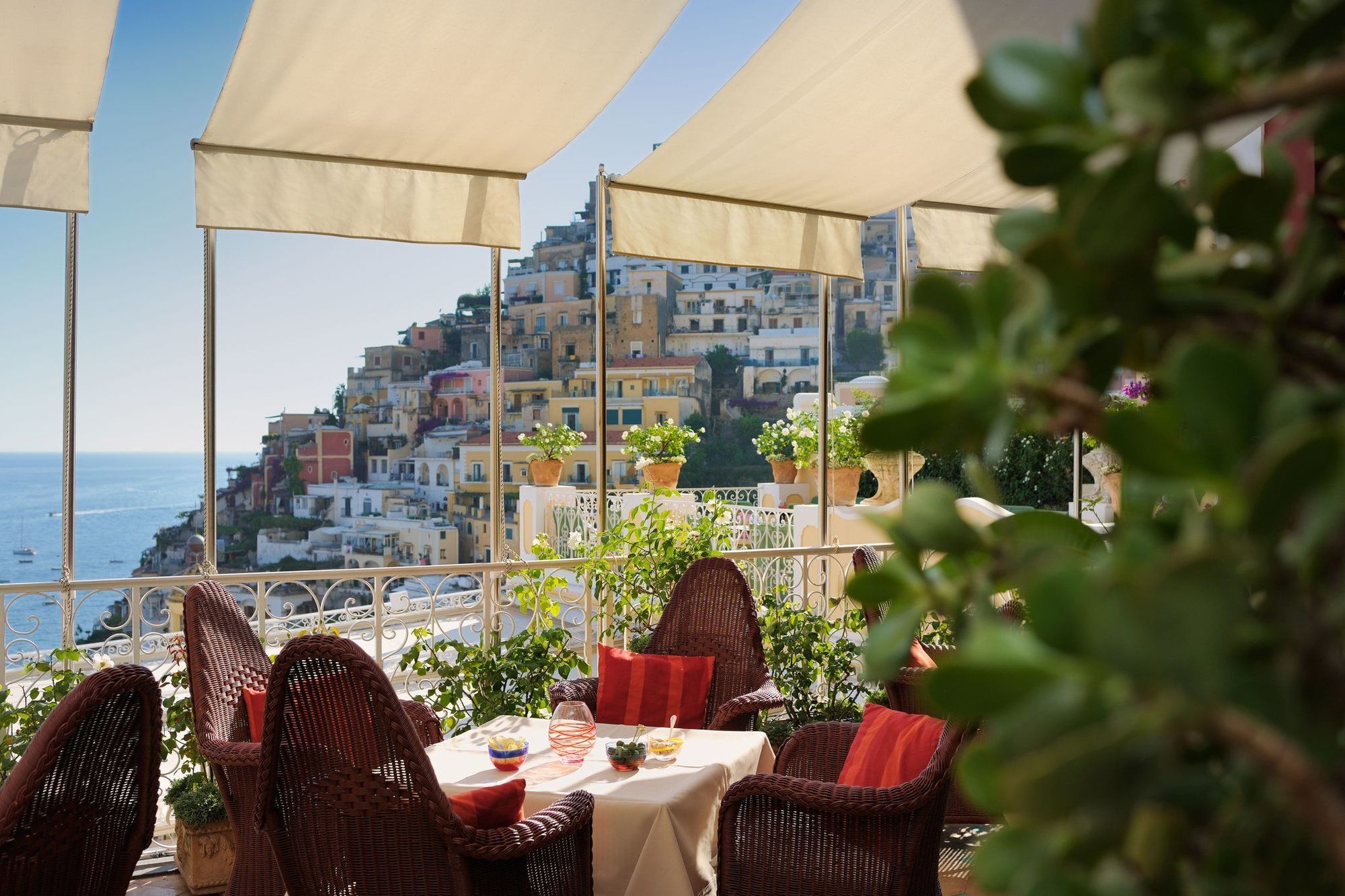 Le Sirenuse Hotel Positano Restaurante foto